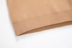 Pulôver quadriculado casual clássico masculino, suéter macio e quente, marca de negócios, moda de luxo, outono, inverno, novo, 2022 - loja online
