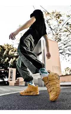 Sapatos respiráveis para homens Tênis de corrida de maratona, tênis de basquete ao ar livre, calçados esportivos casuais tamanho grande, inverno - loja online