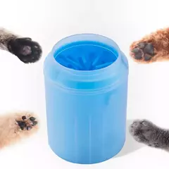 Cão pé copo pata lavadora limpador cão gato pé escova de limpeza macio silicone cão pata limpeza pata do cão balde de limpeza acessórios - loja online
