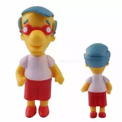 14 pçs disney simpsons dos desenhos animados figura de ação brinquedos engraçado homer grand bart mini estatuetas pvc boneca modelo crianças brinquedo presente aniversário - loja online
