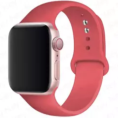 Pulseira de Silicone para Apple Watch, Pulseira Esportiva, iWatch Series 8, 7, 6