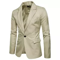 Blazer de retalhos casual masculino, ternos masculinos, jaqueta de um botão slim fit, nova moda, M-XXXL - Wolf Magazine