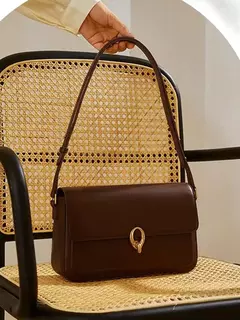 Bolsa axilas retrô para mulheres, bolsa de ombro crossbody, nicho de textura high-end, nova, 2024 - comprar online
