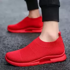 Tênis leves para mulheres, tênis respiráveis, tênis de corrida, mocassins casuais, sapatos para momentos casuais, tênis de meia unissex - comprar online