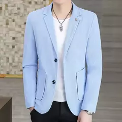 Alta qualidade blazer masculino multicolorido negócios casual elegante moda premium simples festa compras cavalheiro fino ajuste jaqueta - loja online