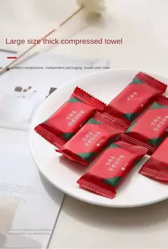 Toalha comprimida descartável para mulheres, toalha de rosto macia, portátil, limpa, viagem, camping, 20pcs