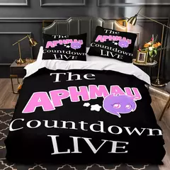 APHMAU-Conjunto de cama impressão Aphmau 3D para adultos e crianças, capa de edredão, solteiro, gêmeo, completo, queen, king size, kawaii, adulto, cama, 035 - loja online