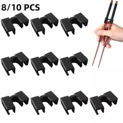 Durável Dobradiça Conector Chopsticks, Pequeno, Fácil Uso, Chopstick Trainer, Portátil, Reutilizável, Ajudante, Japonês, Assistente de Treinamento, 8 Pcs, 10Pcs - comprar online