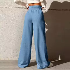 Calças esportivas femininas de tubo reto, calças sanitárias soltas para pernas largas, calças casuais de dança ao ar livre, novas, outono, 2023 - Wolf Magazine