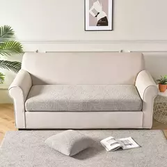 Jacquard Waterproof Seat Almofada Capa, Capa do Sofá, Grosso, Elástico, Macio, Sala de estar, Móveis de Proteção, Pet, Crianças, Destacávelcapa para sofa capa de sofa capa sofa capa de sofá capa sofa retratil e reclina - loja online