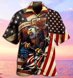 Flamingo desenho animado 3D dos homens camisa havaiana, roupas de praia extragrandes, manga curta, moda, verão, venda quente