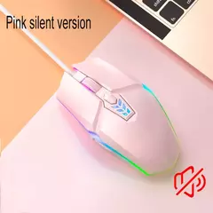 Profissional Ergonômico Com Fio Gaming Mouse, USB, 1600 DPI, 6 Botões, Silencioso, Backlit, Gamer, Computador, PC, Laptop - comprar online