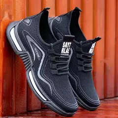 Yez-Tênis de malha macia respirável masculino, tênis de corrida ao ar livre, moda versátil na moda, calçados casuais para verão, novo, 2022 - loja online