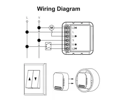 GIRIER-Módulo Interruptor Tuya Cortina inteligente, Wi-Fi, RF433, obturador de rolo elétrico, motor cego, 1 Gang, funciona com Alexa, Alice, Google Home - comprar online