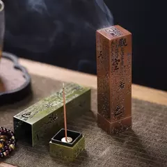 Liga criativa budista Sutra incenso vara queimador, suporte separado vertical, Home Office Lucky Decor, Zen ornamento queimadores - comprar online