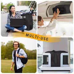 Mochila de viagem tática impermeável para homens, mochilas de grande capacidade, esportes ao ar livre, bolsas multifuncionais 50L, 35L, 25L - comprar online