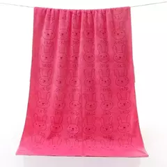 Toalha de banho de fibra superfina, macia, desenho animado, cachorro, gato, secagem rápida, absorvente de cabelo, suprimentos super grandes, multifuncional - Wolf Magazine