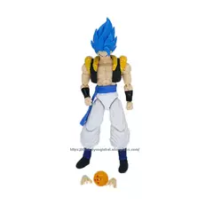 Imagem do Dragon Ball SHF Goku Vegeta Figura de ação Super Saiyan Gogeta Dbz Estatueta Coleção de PVC Modelo Brinquedos para Crianças Presentes