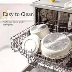 Destacável Kitchen Cookware Set, punho branco, se, 9 peças - loja online