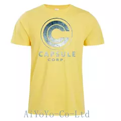 Camiseta Anime Capsule Corp para Homem, Super Goku, Guys Tops, XS-3XL, 2023 - loja online