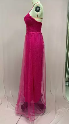 Vestido feminino europeu e americano transfronteiriço amazônico, sem mangas, sem alças, espumante dourado, vestido sexy de tanque, novo estilo de roupa, 2022 - comprar online