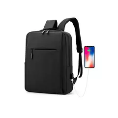 Mochila multifuncional de grande capacidade para laptop, carregamento USB, mochilas de escola de informática, bolsa impermeável Oxford para homens, viagem, masculina - loja online