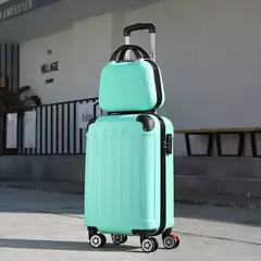 Conjunto de malas rolantes e bolsas de viagem com rodas giratórias 20 '' maleta de bagagem com carrinho de cabine grande capacidade