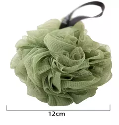 Back Brush Soft Mesh Bath Sponge Balls Nylon Cleaning Brush Shower Esfoliante Scrubbers Loofah Esponja para Mulheres, Homens Banheiro - Wolf Magazine