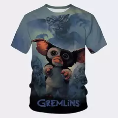 T-shirt impressa em 3D para homens e mulheres, filme de horror de Natal, monstro fantoche, venda quente, moda nova - Wolf Magazine