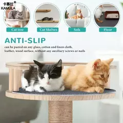 Cortável auto-adesivo tapete gatos placa de risco parede anti gato risco sofá diy gatos placa de risco sofá proteção patas afiar na internet
