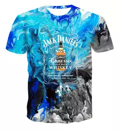 Camiseta Casual de grandes dimensões masculina e feminina, Top de manga curta, Gola redonda, Bebida, Refrigerante, Cola, Fanta Print, 3D, Engraçado, Moda - comprar online
