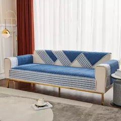 Anti-Slip Houndstooth Lace Sofa Slipcovers, Capas de assento do sofá, Pet Friendly, Capa de sofá, Docor, Sofá acolchoado - comprar online