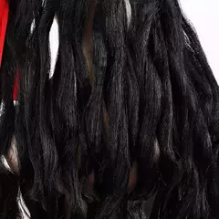 Adulto masculino caribe pirata chapéu peruca halloween palco desempenho pirata capitão traje peruca acessórios de festa jack sparrow peruca - Wolf Magazine