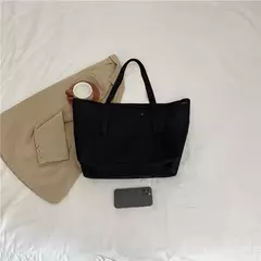 Bolsa de praia de malha portátil para mulheres, maquiagem, bolsa de lavagem, organizador de banho, Shopper Totes, verão - loja online