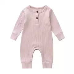 Macacão de algodão manga comprida para bebê recém-nascido, macacão para meninos e meninas, macacão playsuit, roupas infantis, outono