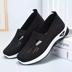 Sapatos Descalços Respiráveis para Mulheres, Sapatos Ortopédicos Confortáveis, Tênis Antiderrapantes com Suporte de Arco - loja online