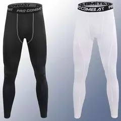 Calças de Compressão Masculina, Calças Justas Masculinas, Leggings Corrida, Treino Esporte Fitness, Joggings Quick Dry Fit, Calças de Treino, Nova - loja online