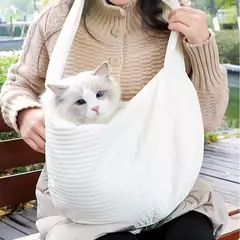 Saco de transporte de filhote de cachorro ao ar livre saco de transporte de gato sacos de ombro crossbody saco de estilingue portátil gato cão saco de transporte de animais de estimação suppli na internet