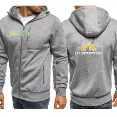 Moletom com capuz La Sportiva masculino, moletons casuais, pulôveres, top masculino, moda, 2024