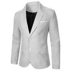 Terno de tecido textura luxuoso masculino, jaqueta confortável, casaco de casamento, melhor desempenho de palco, primavera verão - Wolf Magazine