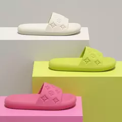 Chinelos de interior antiderrapantes para homens e mulheres, sapatos baixos, Eva Flip Flops, banheiro, casa, ao ar livre, chão, moda, verão
