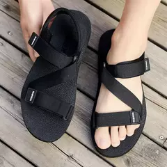 Sapatos de praia casuais masculinos, esportes ao ar livre, sandálias para dirigir, sandálias