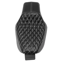 Almofada traseira para assento de motorista dianteiro, costurado para motocicleta, para harley sportster iron xl 883 1200 48 72 04-16 - Wolf Magazine
