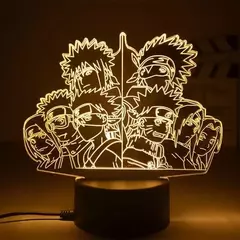 Naruto anime figuras de ação luz noturna mangá boruto itachi akatsuki quarto lâmpada crianças uzumaki namikaze minato presente brinquedos - Wolf Magazine