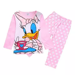 Conjunto de pijamas infantil Minnie Cartoon, pijamas meninas, roupas infantis, bebê, algodão, muitos estilos, primavera, outono, novo - loja online