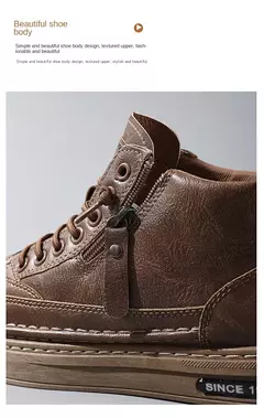Botas masculinas de inverno sapatos de couro de alta qualidade moda sapatos de algodão moda botas de tornozelo negócios casuais sapatos ao ar livre tênis masculinos novo - comprar online