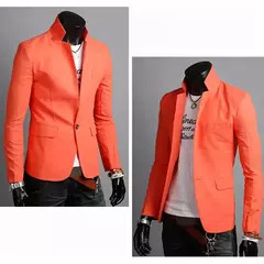 Masculino casual blazer primavera outono cor sólida lapela colarinho botão bolsos decoração terno de negócios topos festa de casamento outwear casaco