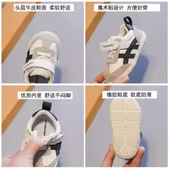 Sapatilhas antiderrapantes brancas para crianças, sapatos casuais, respirável, gancho, ao ar livre, crianças, criança, meninos, meninas, design de moda - loja online