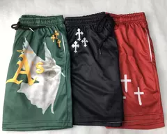 Calções de Ginásio Y2K para Homens e Mulheres, Angel Cross Impressão 3D, Casual Sports, Malha, Secagem Rápida, Respirável, Basquetebol, Verão, Unissex - Wolf Magazine