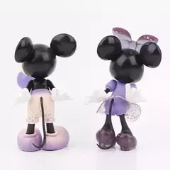 Disney-Mickey Mouse e Minnie para meninas, boneca artesanal, desenhos animados, decoração de roupa maré, enfeites, presente de aniversário, brinquedos, 15cm - Wolf Magazine